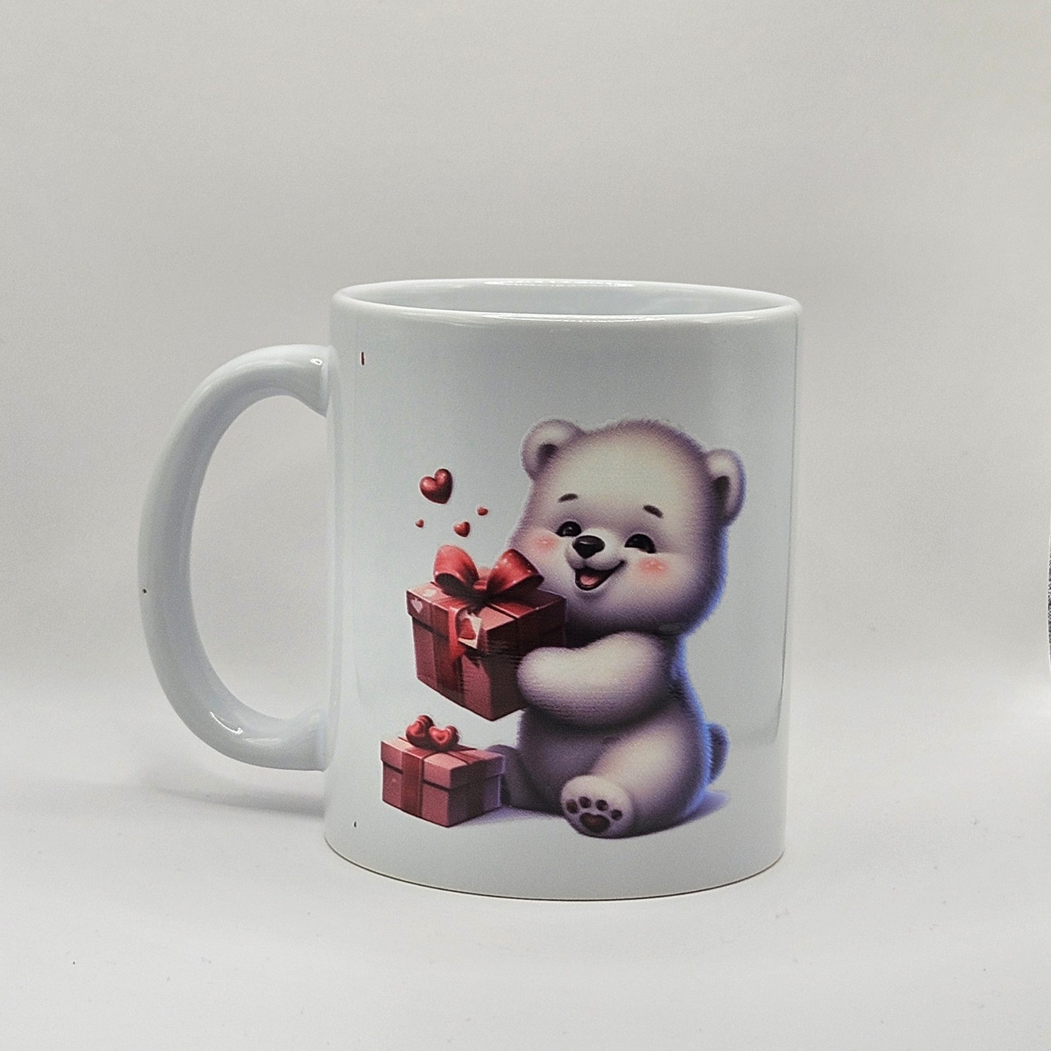 Чаша с бяло мече 2