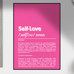 Декоративен Постер Self-Love