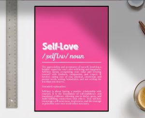 Декоративен Постер Self-Love