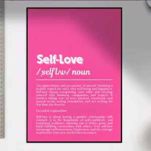 Декоративен Постер Self-Love