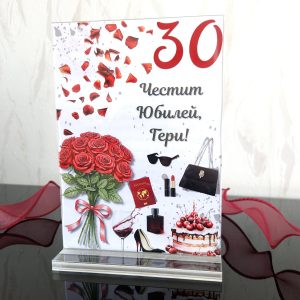 Персонализирана Картичка с Текст по Ваше Желание